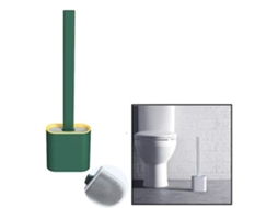 Escova Sanitária de Silicone Criativa Mtupoc com Suporte, Montada na Parede, Plana, Flexível, Conjunto de Escovas de Limpeza, Profunda AQUAFORGE