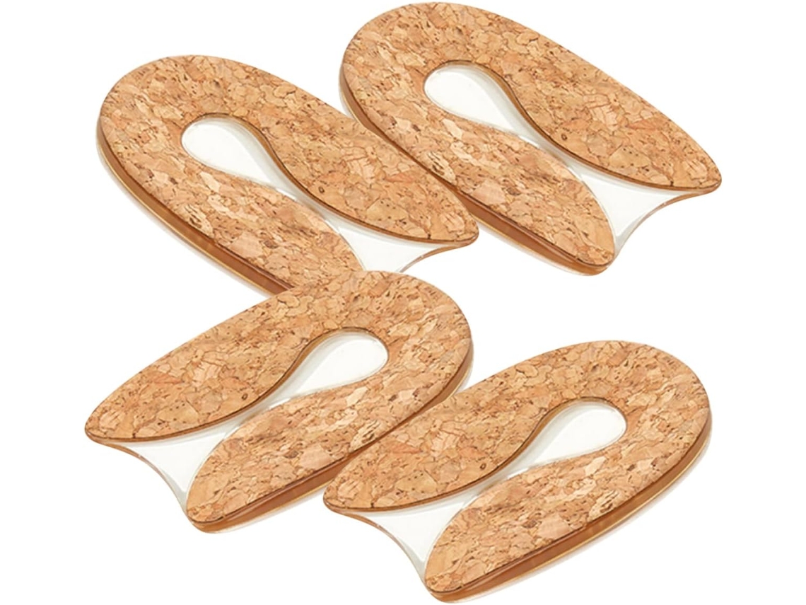 2 Pares De Palmilhas Absorventes Para Os Pés, Para Mulheres