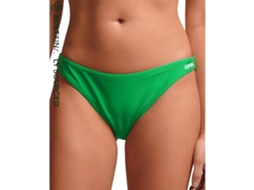 Fato de Banho para Mulher SUPERDRY (S - Poliéster - Verde)