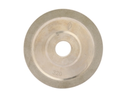 Disco de desbaste diamantado eletrolítico 100*20mm para máquina de polimento e retificação (320)