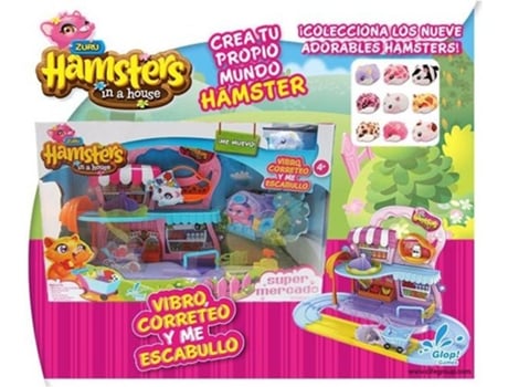 Boneca GLOP Playset Hamster Supermercado (Idade MÃ?Â?Ã?Â?Ã?Â?Ã?Â­nima: 3 Anos)