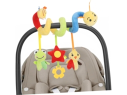 Carrinho De Bebê E Berço De Pelúcia Espiral Para Meninos E Meninas - Acessório Com Toque - Fácil De Instalar - Estimulante