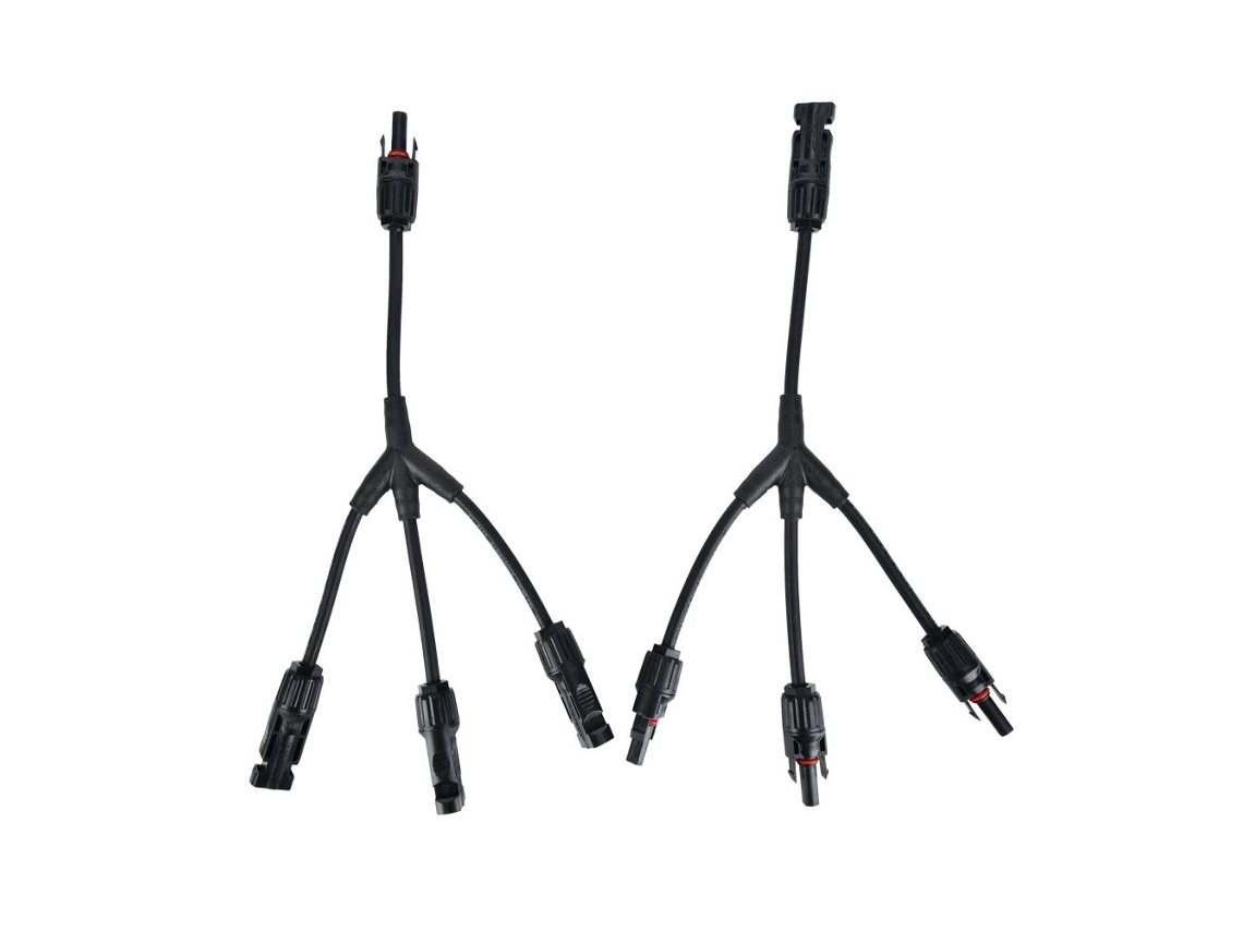 Laxiscreed Conector De Cabo Solar Y De 4 Vias Ip67 Resistente À Água