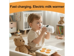 Aquecedor Portátil de Mamadeiras, Aquecimento Rápido, Mantém Quente por Até 5 a 8 Horas, para Alimentar a Qualquer Hora, no Lugar, Ideal... STELASPLEN