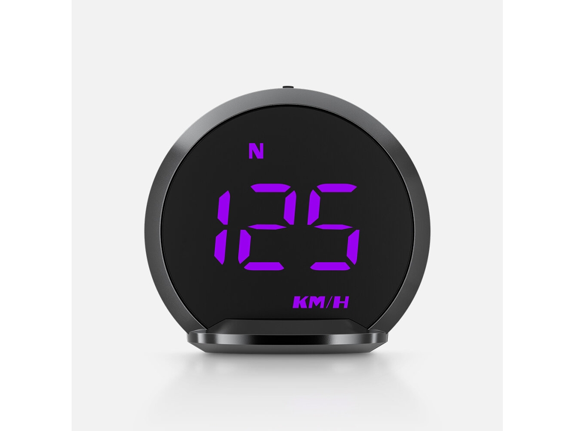 Com GPS-G13 Carro GPS Head-up Display Carro HUD Velocímetro Universal Relógio Digital HD Head-up Display Velocidade Tempo Alarme de Excesso de Velocidade