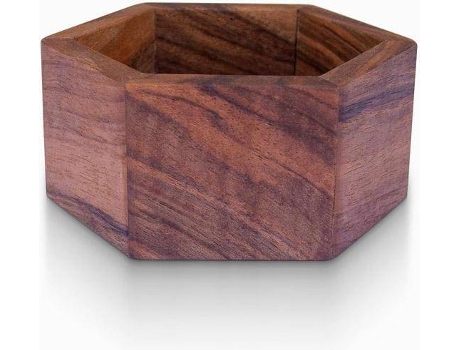 Organizador WOODSAKA Clips Arucona Nogueira (Madeira)