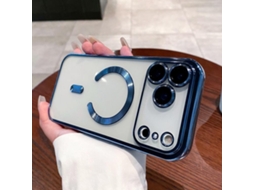 Capa Para Iphone 17 Pro - Revestimento Eletroplástico - Tecnologia Magsafe