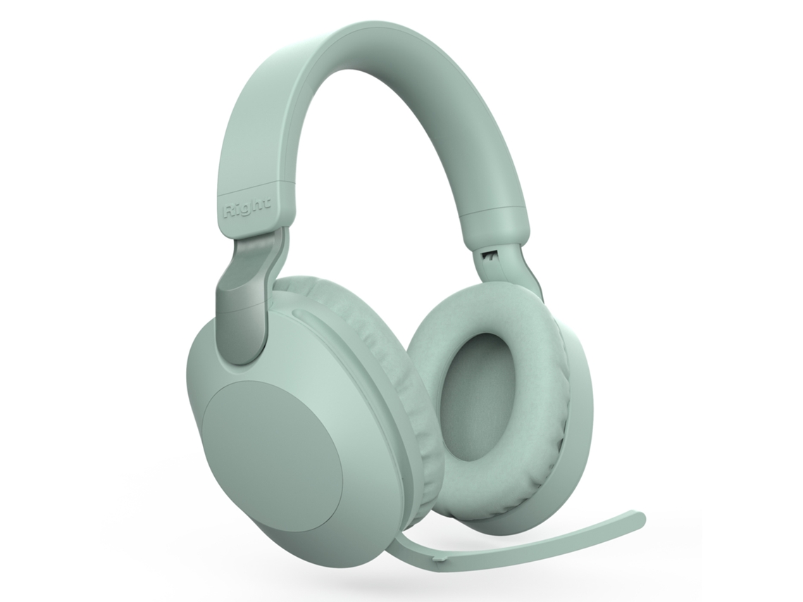 Auscultadores Bluetooth KARMADALE mint Green New Wireless Headset Large Capacity Luminous Subwoofer Gaming Gaming Folding Headset B2