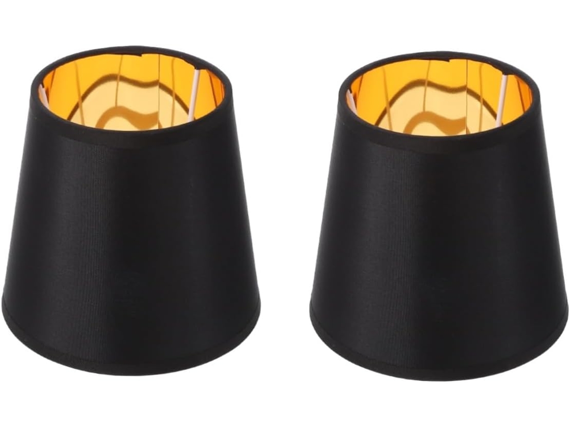 Abajur De Tecido, 2 Peças, Soquete E14, Acessórios Para Lustre, Cobertura Para Luminária De Teto.