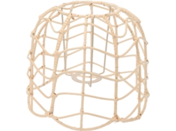 Luminária Pendente de Corda Trançada Marrom para Sala de Estar e Quarto, Estilo Nórdico. SFUSHOS