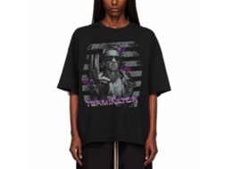 Rockinstone Terminator Purple Black Adult T-shirt Size:m