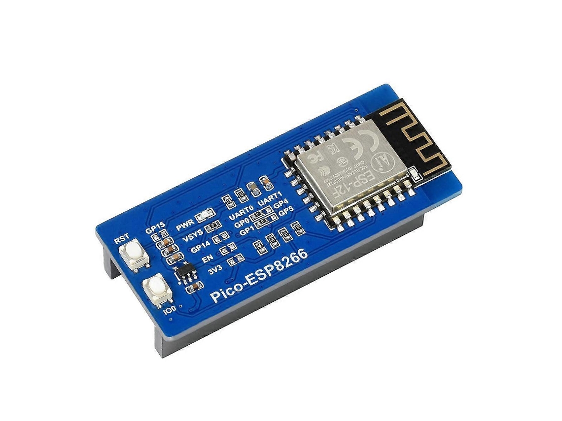 Módulo Wifi Esp8266 Para Pico, Módulo De Expansão Controlado Via Uart At Aquaforge