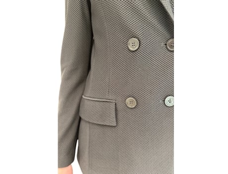 Blusão De Mulher Seventy Overshirt Altro Preto (44)