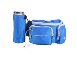 Bolsa de treinamento para cães Slowmoose, pochete para caminhada e corrida, pochete com saco para cocô embutido