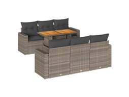 Garden Sofa Set, Garden Sofa Sets Vidaxl Cinzeto Rattan / Vime (n/a)
