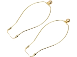 Suporte para Harpa em Chifre Galvanizado À Prova de Ferrugem, 23 Cm, Conjunto de 2, Estrutura para Luminárias de Mesa. SFUSHOS
