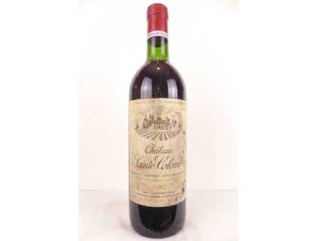 Vinho Tinto CHÂTEAU SAINTE COLOMBE 1982 (75 cl - 1 unidade)