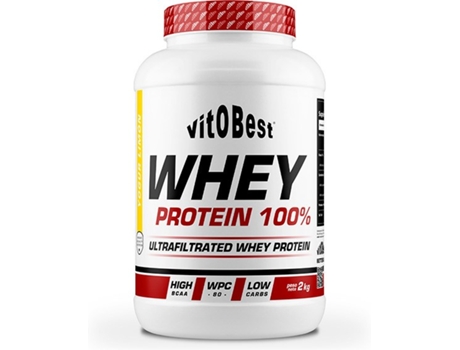 Proteína VITOBEST 100% (2 Kg, 4,4 Lbs - Chocolate)