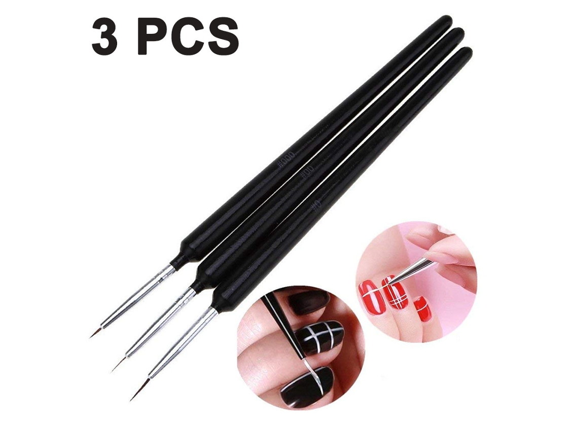 Ferramentas Profissionais Para Nail Art, Ergonomicamente Projetadas Para Maior Conforto, Textura Macia, Forte Absorção De Água, 3 Conjuntos