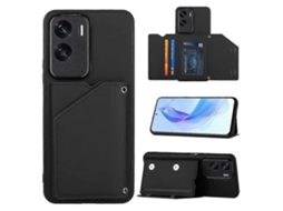 Capa Para Celular Honor 90 Lite/x50i Com Detalhes Em Pu + Tpu + Pc E Compartimentos Para Cartões.