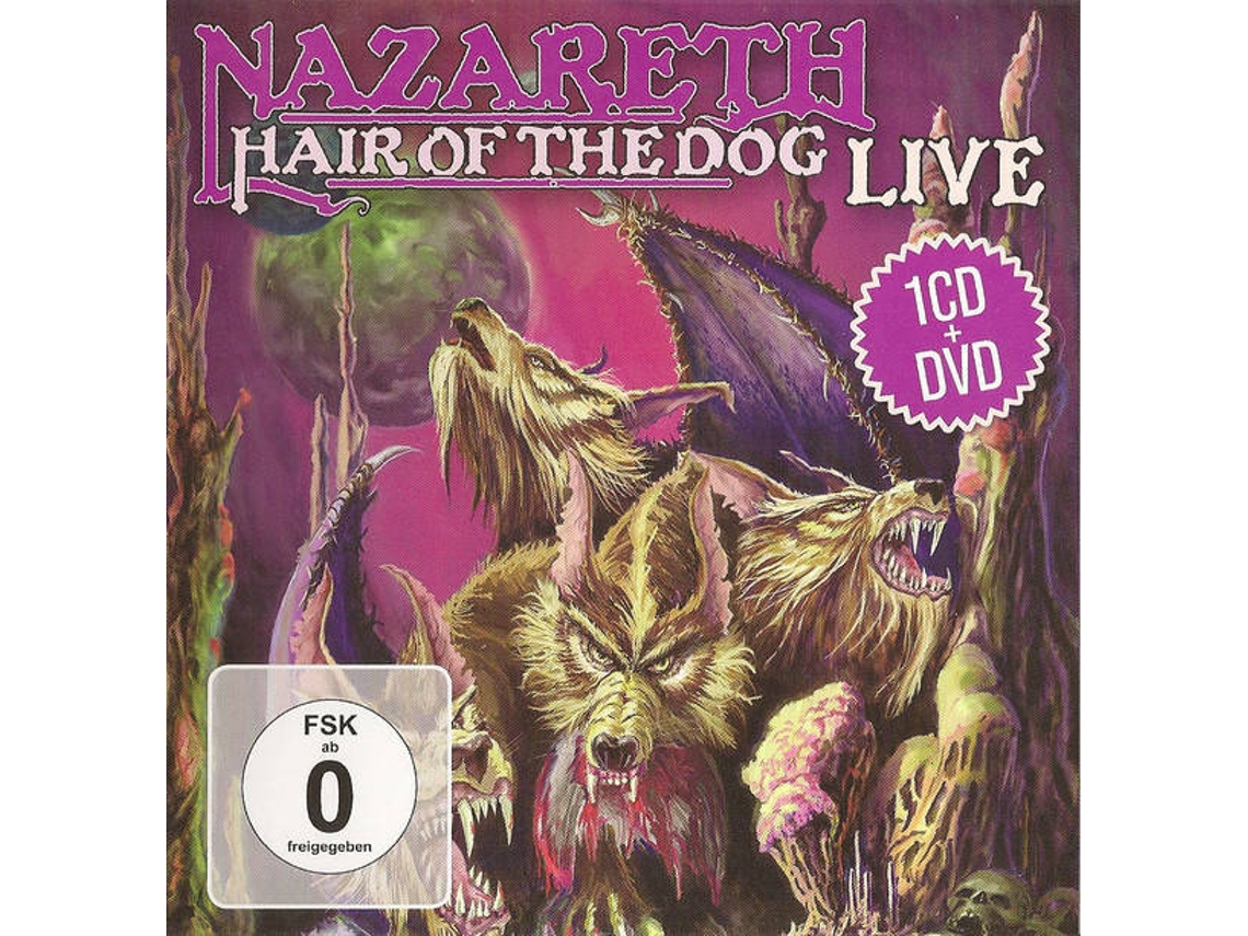 CD+DVD Nazareth  - Hair Of The Dog - Live (1CDs)