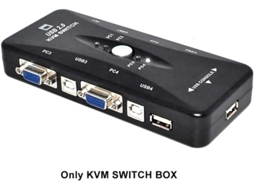 Divisor USB 2.0 Lurelia para VGA, com alimentação.