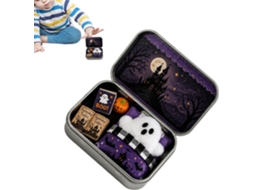 Fantasma Em Uma Decoração De Mesa Halloween