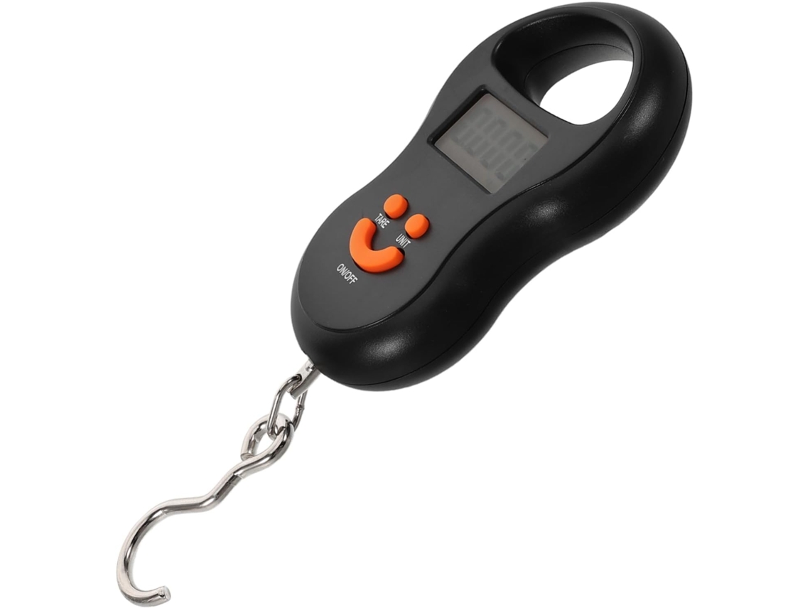 Balança Digital Para Pesca E Bagagem - E Portátil Com Visor Claro E