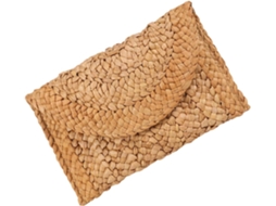 Bolsa Elegante E Leve De Palha De Milho Trançada, Com Grande Capacidade, Prática Para Mulheres.
