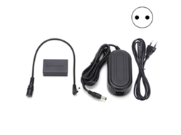 Bateria Falsa Com Adaptador De Alimentação Ac Decodificado Para Câmera Canon M3 M5 M6 Lpe17