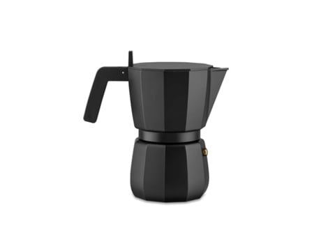 Espresso Caffettiera 6 Tazze Alessi Mocha Nero