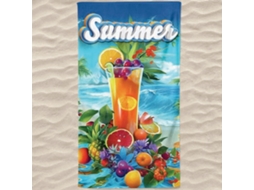 Toalha De Praia Microfibra Sumo Tutti-frutti Summer