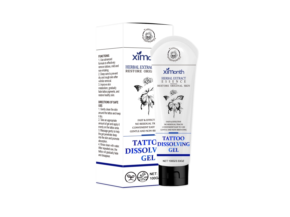 Gel Para Tatuagens Ximonth Da Laxiscreed Para Limpeza, Hidratação Leve E Cuidados Naturais