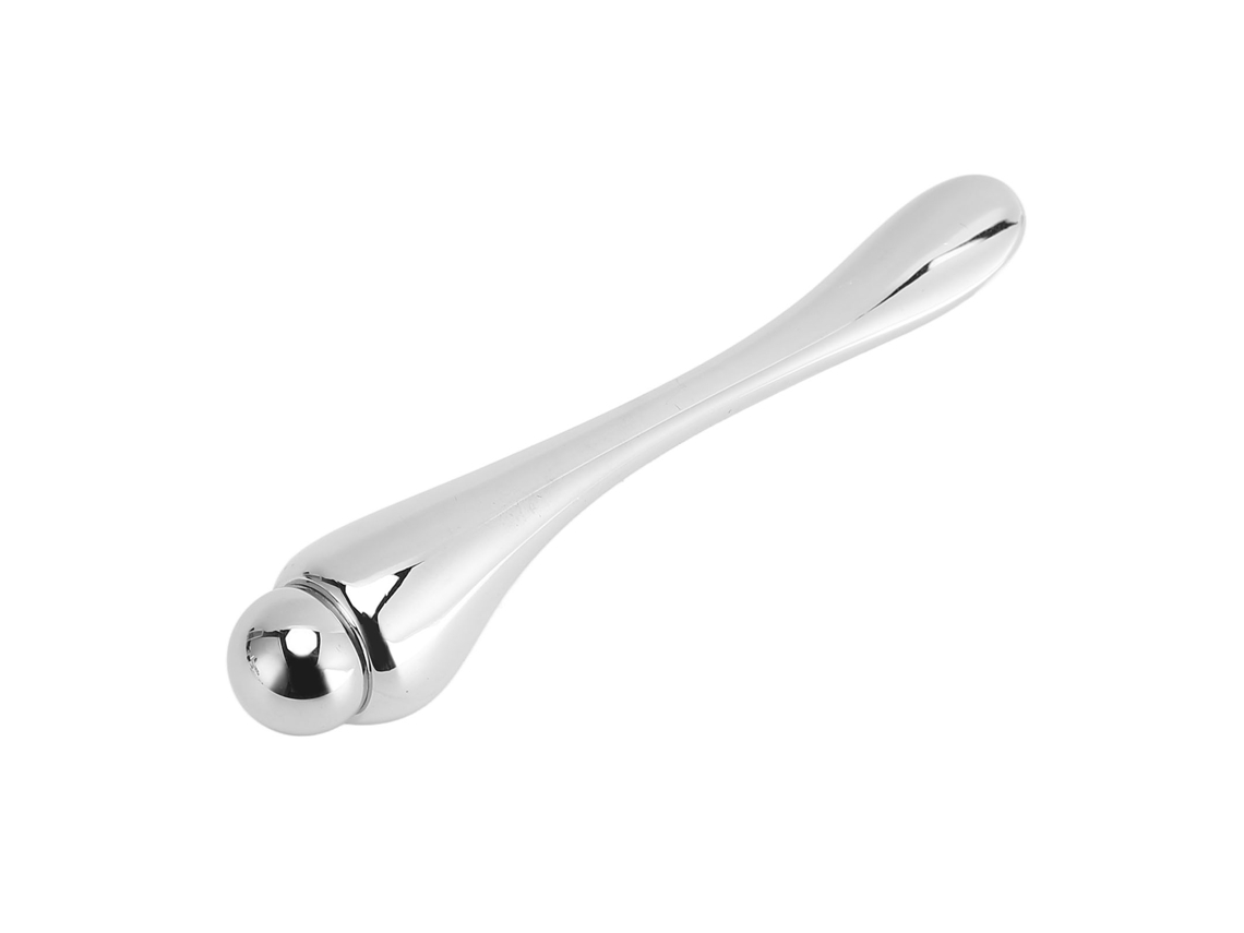 Massageador Facial Em Metal Para Olhos, Alivia Inchaço E Promove Absorção Com Design Luxuoso E Estilo