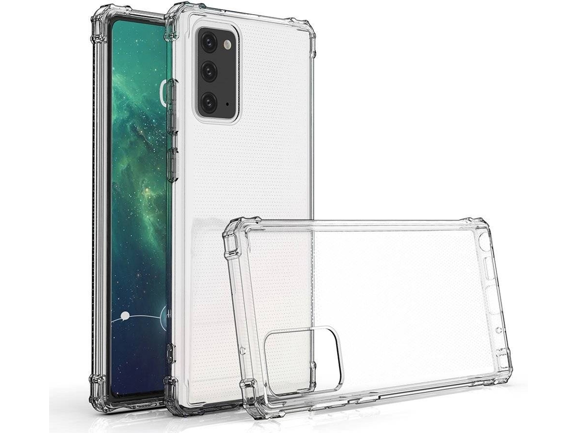 Capa Samsung Galaxy Note 20 LMOBILE Antichoque Transparente