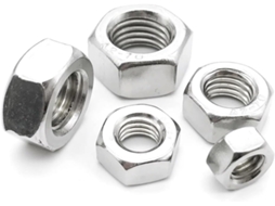 Conjunto De Porcas Sextavadas, M1.2-m24, Aço Inoxidável 304 Prateado,