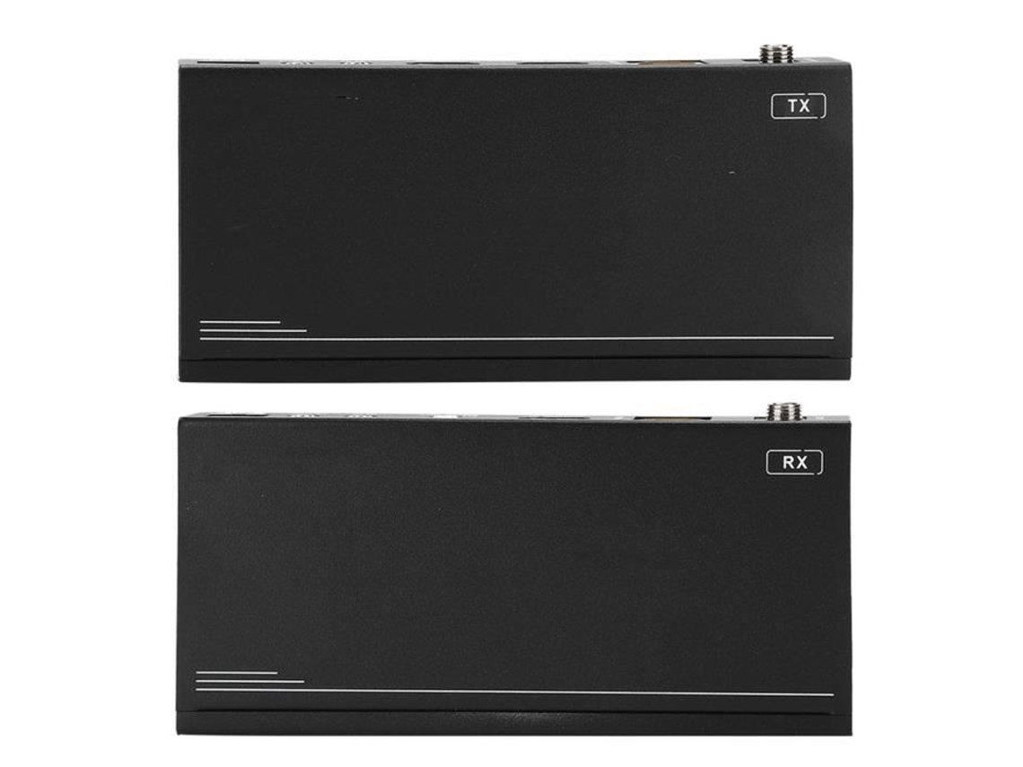 Hurrise Hdmi Extender 18G 150M Hdbaset Hdmi Extender Transmitter Receiver With Bi-Directional Ir 100-240Vi