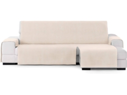 Capa Chaise Longue TODOPARAMICASA Levante Branco (Braço Direito - 240 cm)