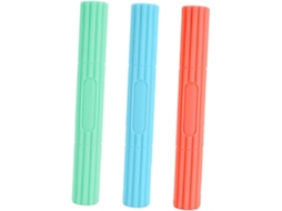 Barra De Resistência Rotativa Para As Mãos 3 Unidades, Antiderrapante, 10 15 25 Libras, Versátil, Para Fortalecimento