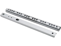 Corrediças Laterais Para Armário, 1par, Para Gavetas De 8a 16, 17mm De Largura, Duas Seções, Ultra Estreitas, Com