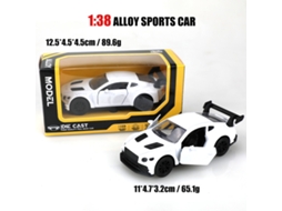 Miniatura de Carro em Escala 1/38, Modelo de Carro Clássico, Brinquedo Infantil. MDUG