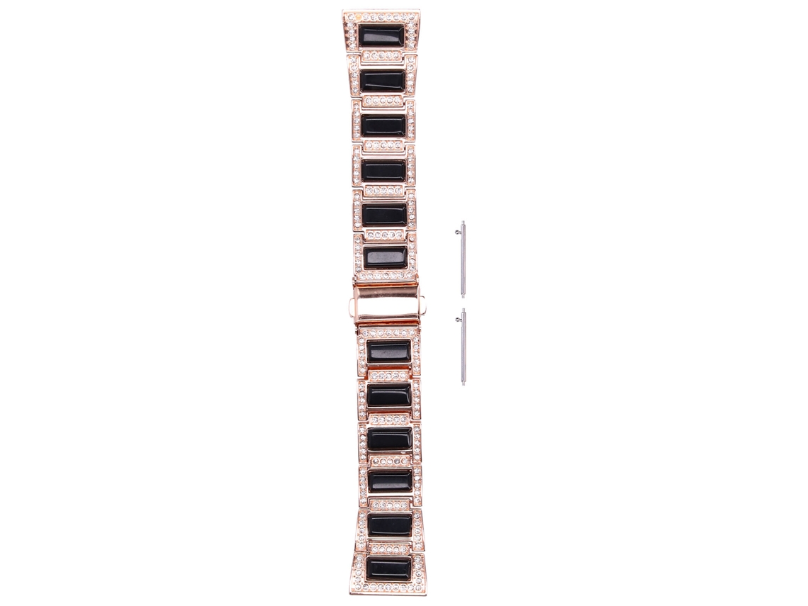 Pulseira de Metal com Olho de Gato incrustado 22mm para Huawei EOOCOO