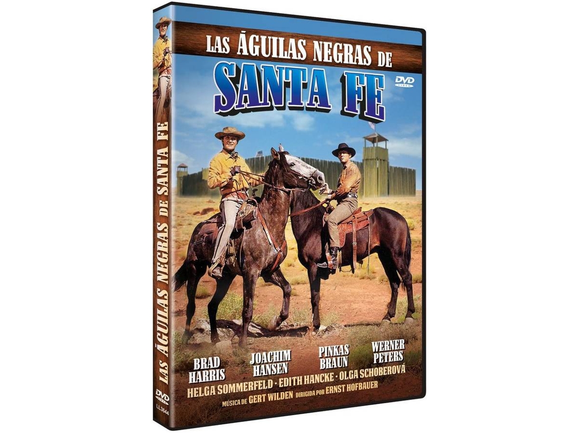 DVD Las Águilas Negras De Santa Fe (Die Schwarzen Adler Von Santa Fe) 1965 (Edição em Espanhol)