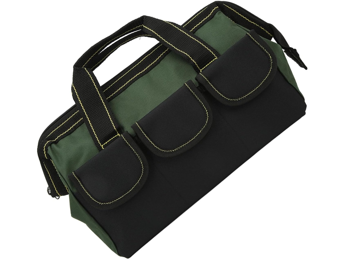 Bolsa De Ferramentas Impermeável 16 Polegadas, Bolsa De Armazenamento Com Abertura Larga Para Eletricistas, Bolsa De