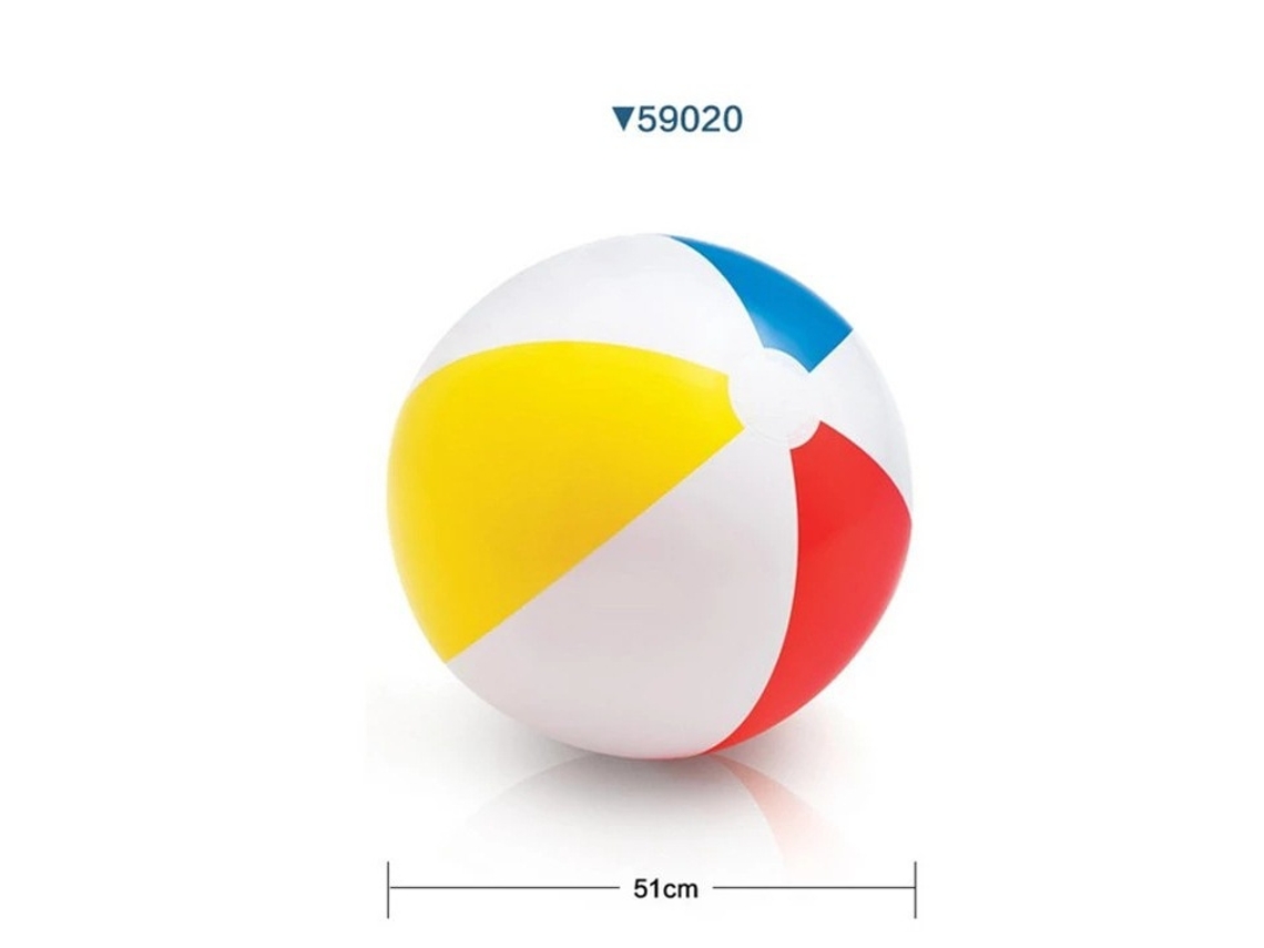 Bola de praia inflável de quatro cores AQUAFORGE