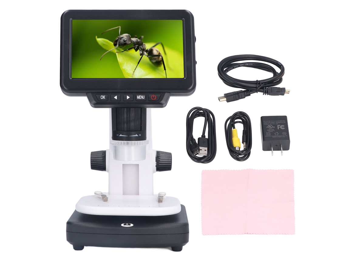 Microscópio Lcd Digital 1500x 5mp 1080p Us