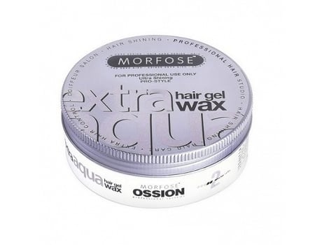 Extra Aqua Gel Cera De Estilização Capilar Com Cheiro A Balão De Goma Extra, 175ml Morfose
