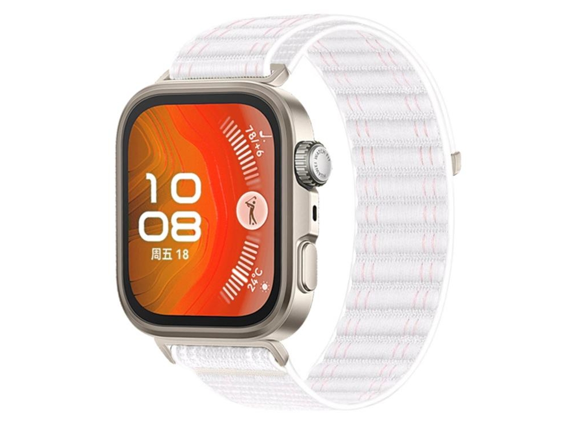 Bracelete para Huawei Watch Fit 4 Pro 4 3 XIAOMOYU nylon alpine loop terracota