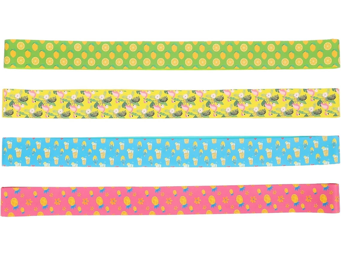 Conjunto De 4 Faixas Silicone Para Toalhas Praia