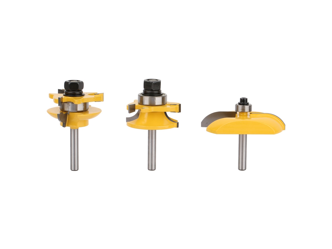 Kit De Guia De Calha Laxiscreed Para Corte De Tenon E Painéis Elevados Em Molduras De Porta